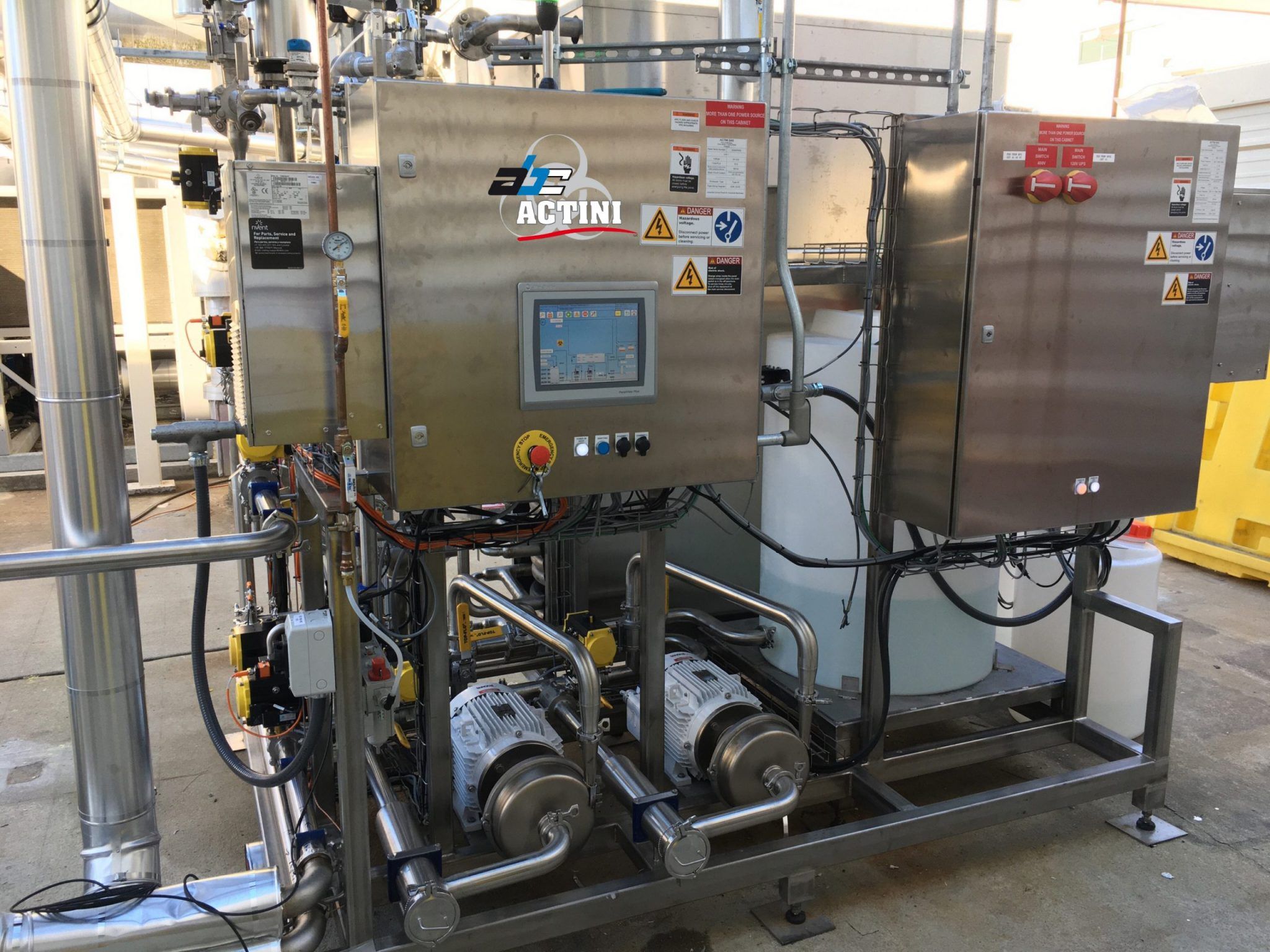 ULT+ - 3,000 lph - biowaste decontamination system - ABC Actini